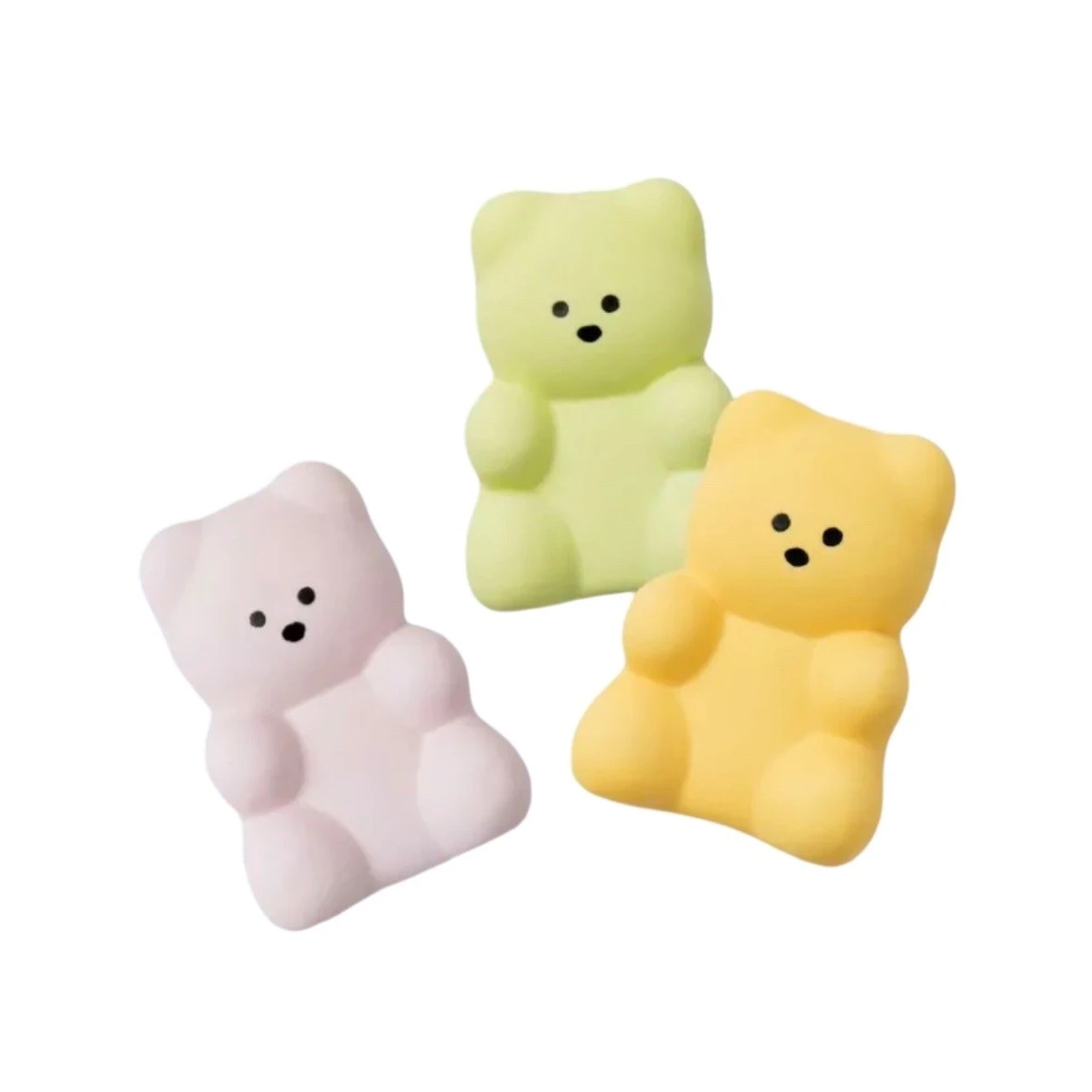 BITE ME QQ小熊(3入組)｜乳膠玩具