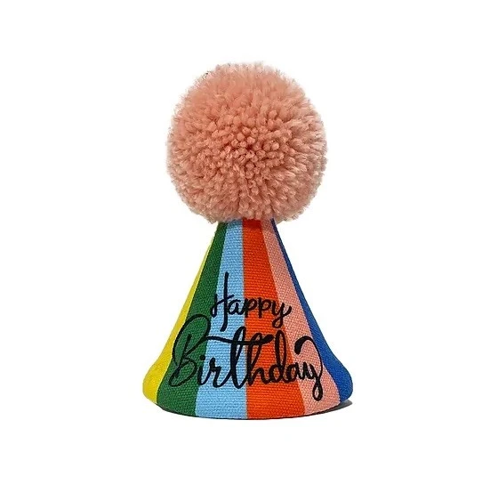 pompomhat |  絨球派對帽  生日款
