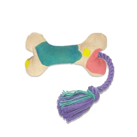 Bone shaped dental cleaning rope toy ｜骨頭造型潔牙繩玩具