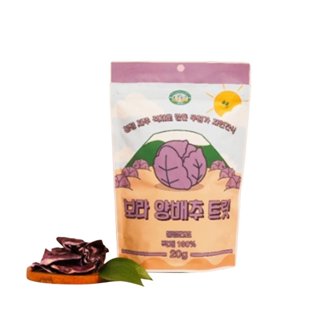 《韓國 JeJu Kang》濟州紫甘藍菜凍乾