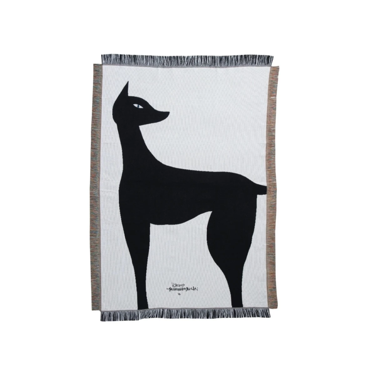Multi Blanket “kuro neko” 山口一郎 藝術毯