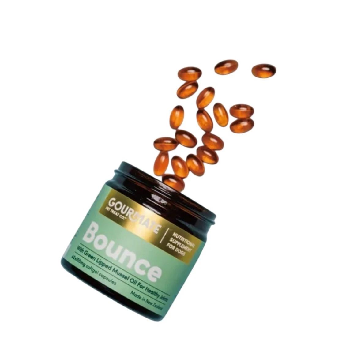 Gourmate｜動動錠 (犬貓可食) 60顆裝  |  關節+魚油合一．高濃度海洋Omega-3