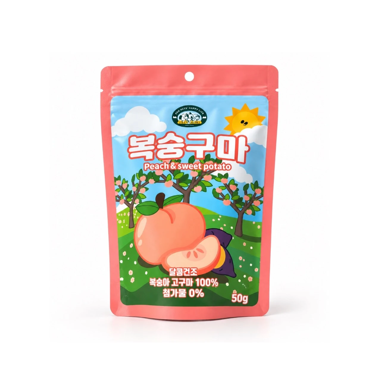 ✦水蜜桃&甘薯✦鮮果金磚凍乾酥《韓國 JeJu Kang》