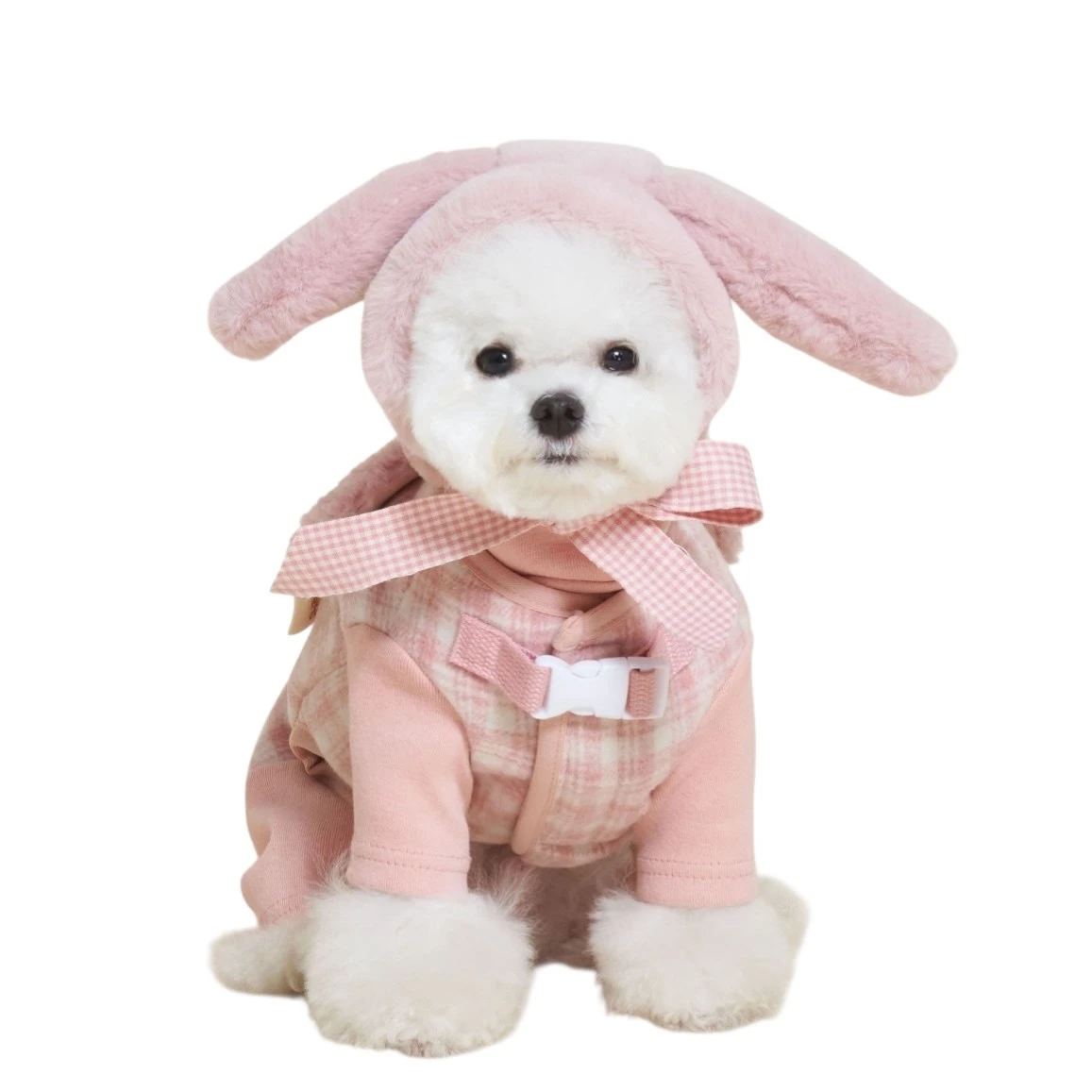 Fur tie-up hat ｜皮草綁帶帽 兔子