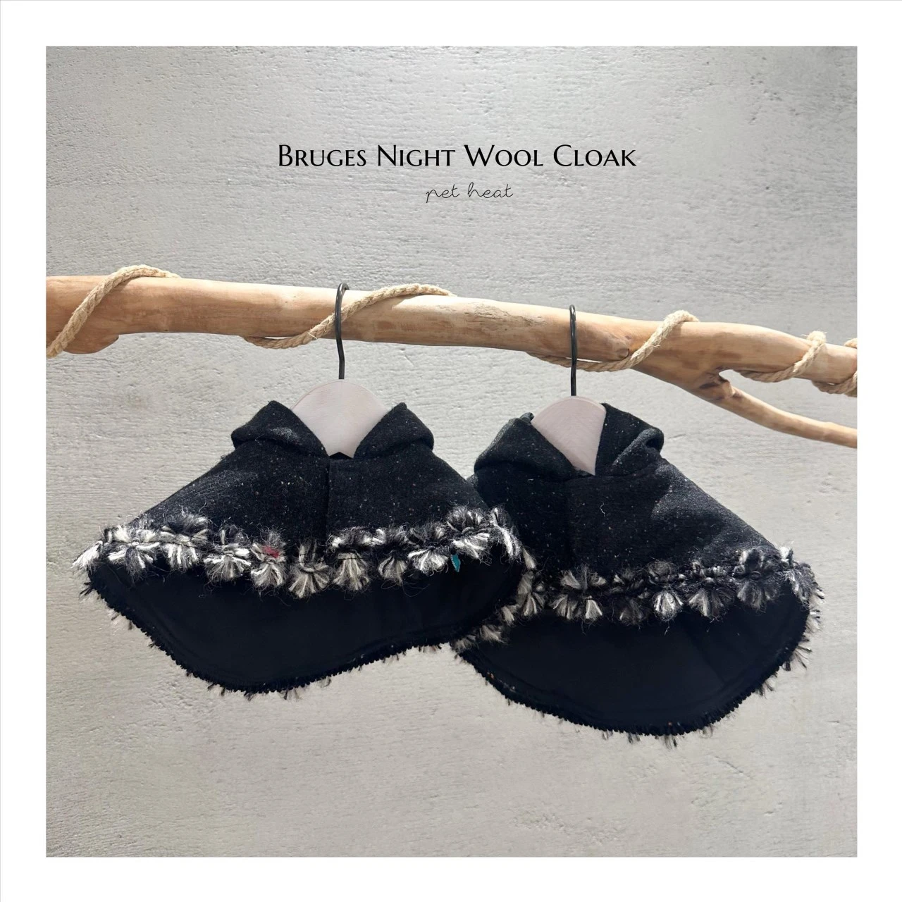 BRUGES NIGHT WOOL CLOAK | 布魯日夜色毛呢斗篷
