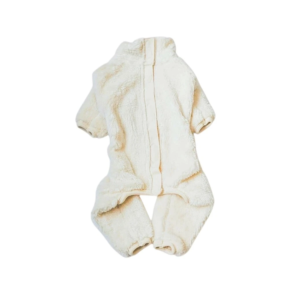Organic cotton wool brushed hooded  ｜有機棉刷絨連身褲裝