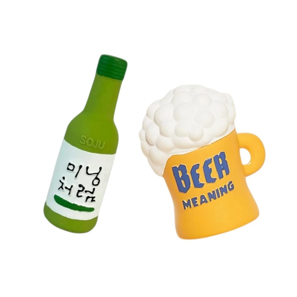 MEANINGLUS 燒啤啾啾2入組(燒酒/啤酒) 乳膠玩具