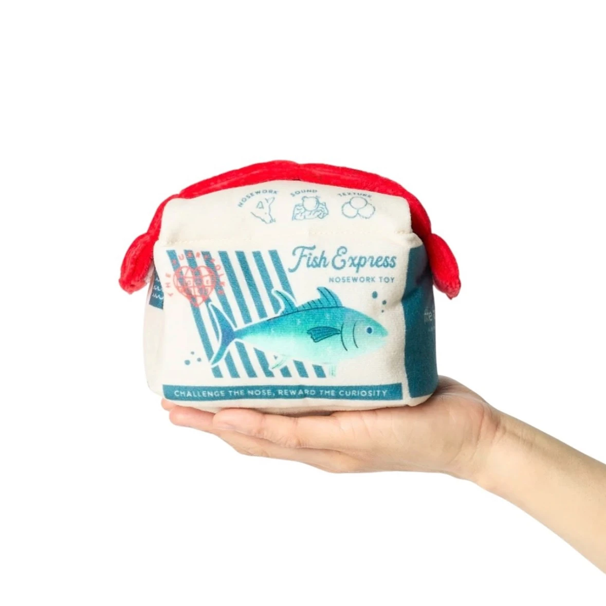 Fish Express Nosework Toy |  鮮魚快遞嗅聞玩具