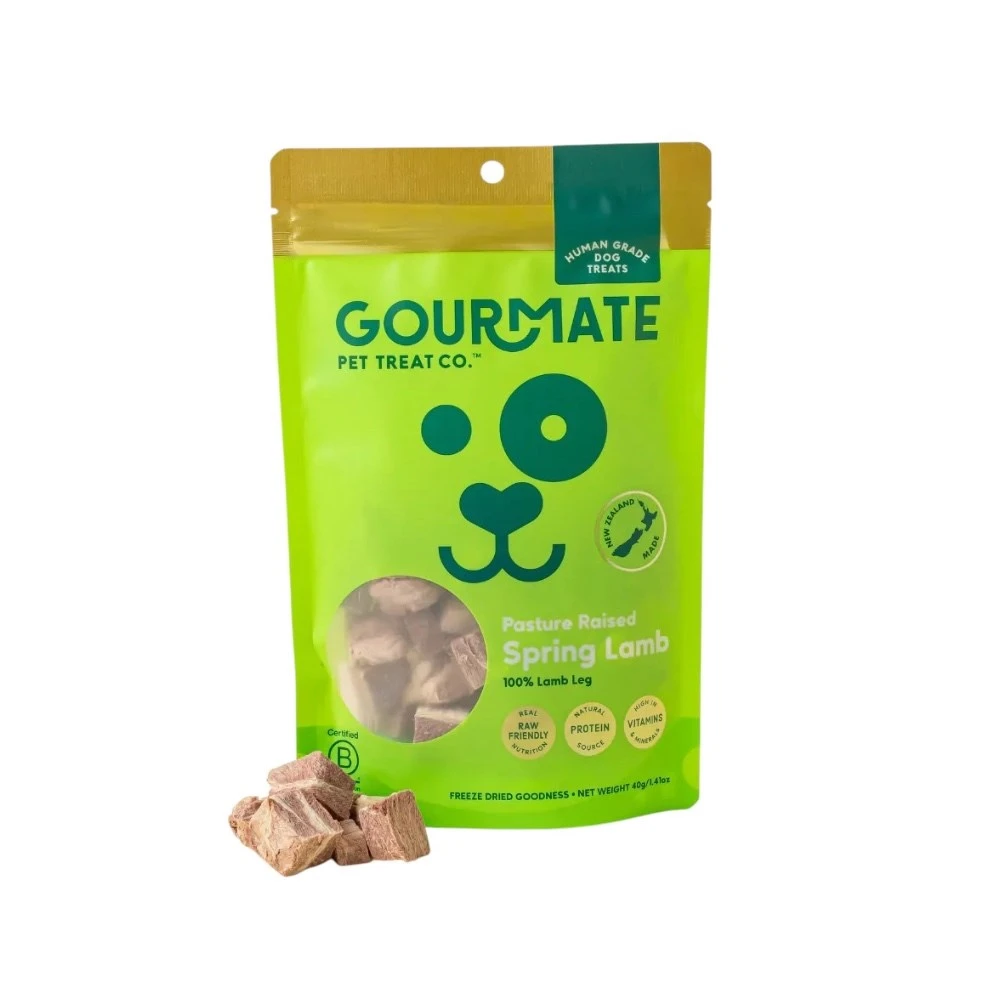 Gourmate 美食家｜紐西蘭羊腿肉塊凍乾 40g