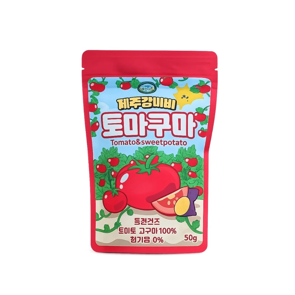 ✦紅番茄&甘薯✦鮮果金磚凍乾酥《韓國 JeJu Kang》