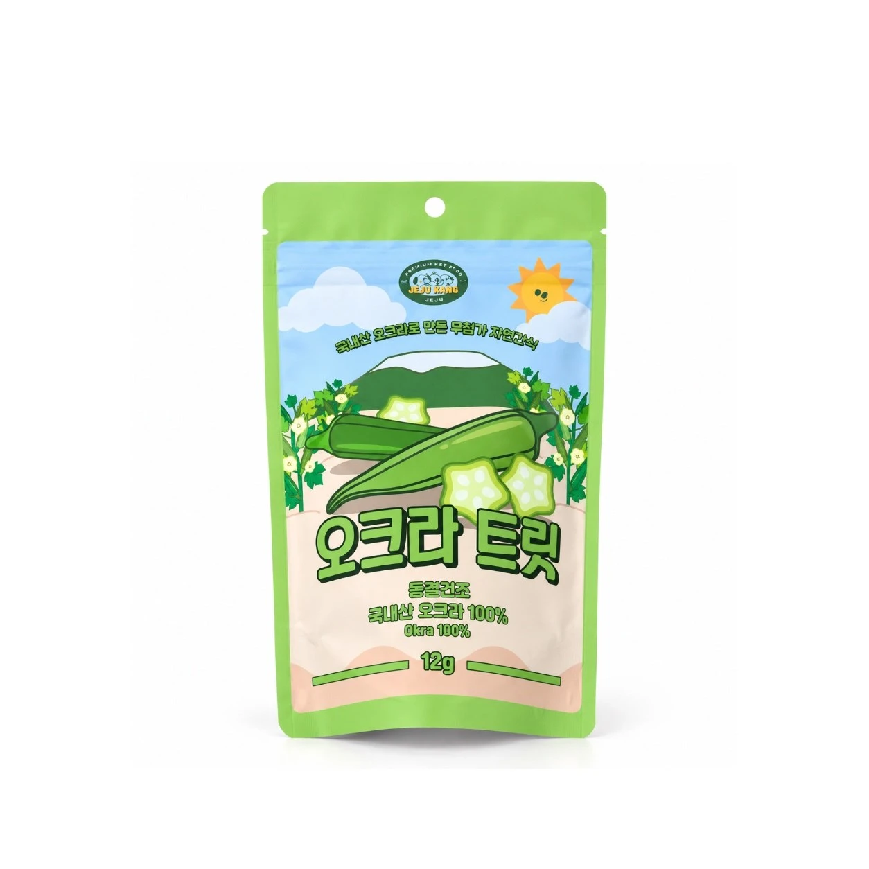 韓國秋葵凍乾《韓國 JeJu Kang》