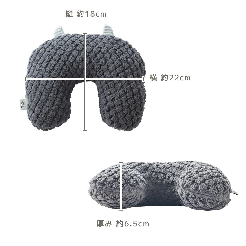 idog 萌萌怪獸蓬鬆下巴枕