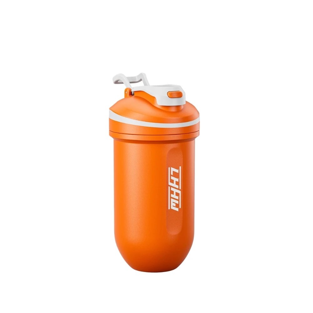 LHHW 能量膠囊隨手杯 500ml|不鏽鋼內膽・甜橙蛋白