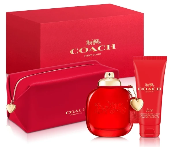 COACH 時尚戀紅女性淡香精禮盒
