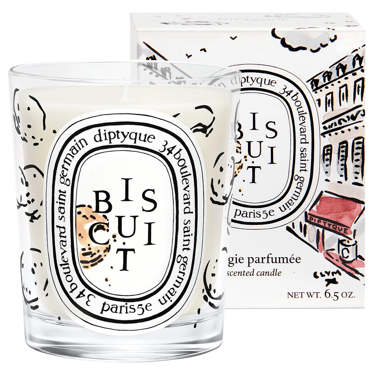 Diptyque 2024限量香氛蠟燭 - Biscuit 餅乾