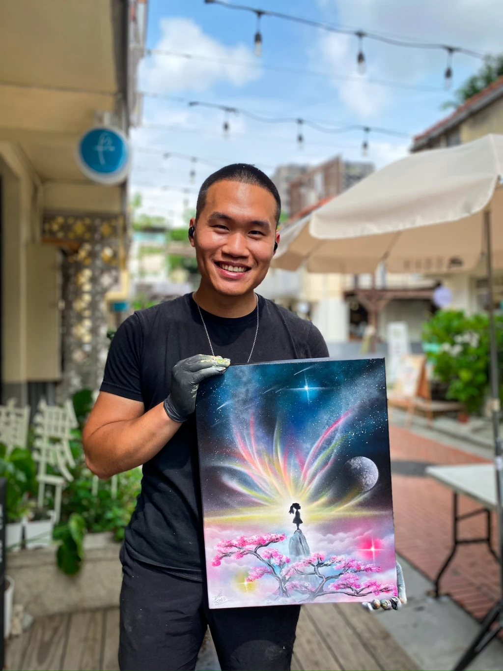 小幅畫布（50x40公分）