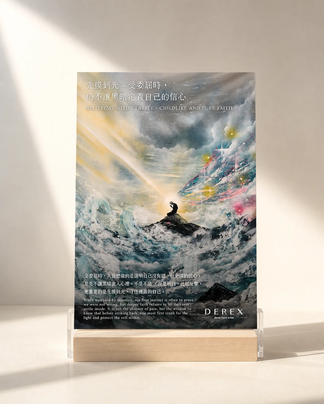 先摸到光|受委屈時,仍不讓黑暗定義自己的信心 Touch the Light First | Faith That Refuses to Be Defined by Darkness