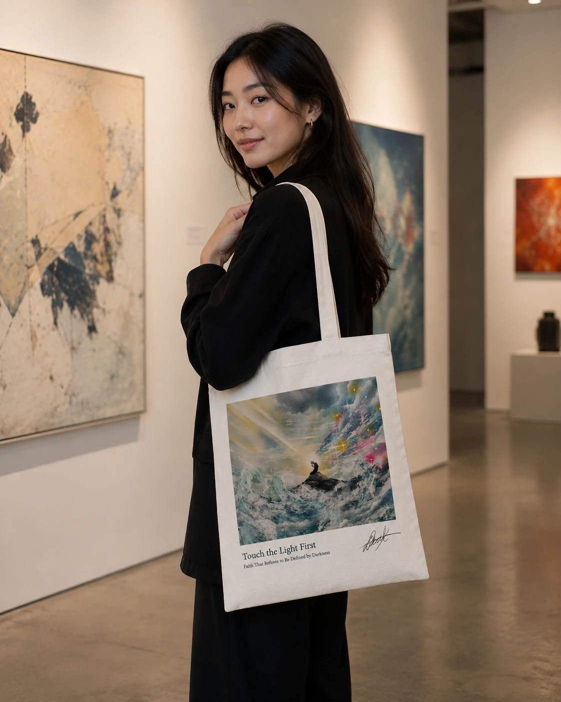 《跨越之後｜看見自己》展覽藝術帆布袋