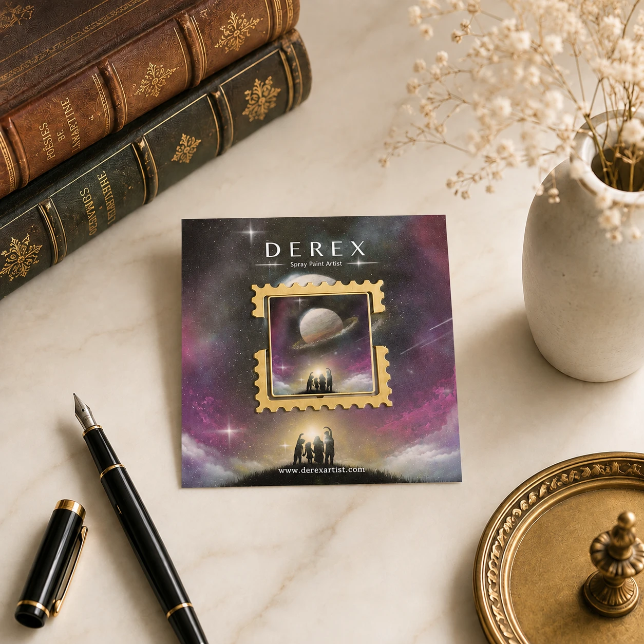 《星空旅人》展覽限定藝術金屬書籤｜星途The Starry Path