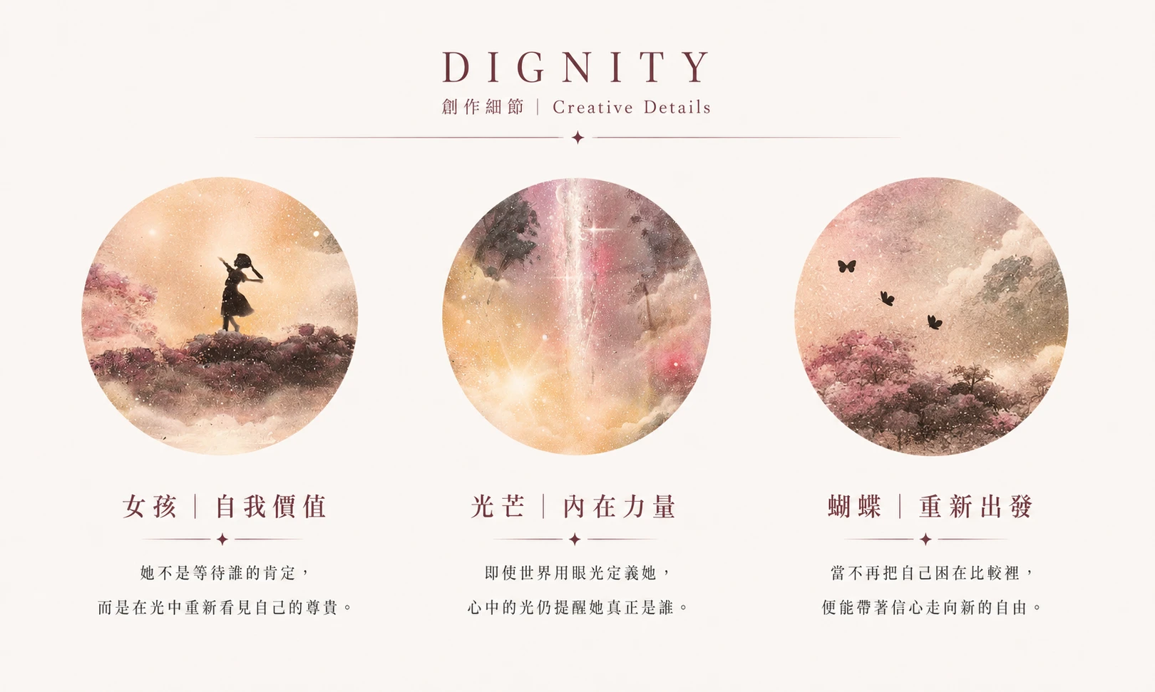 國際當代藝術家Derex原創藝術品《尊嚴Dignity》女性自我價值與內在力量的鏡面噴畫藝術創作細節