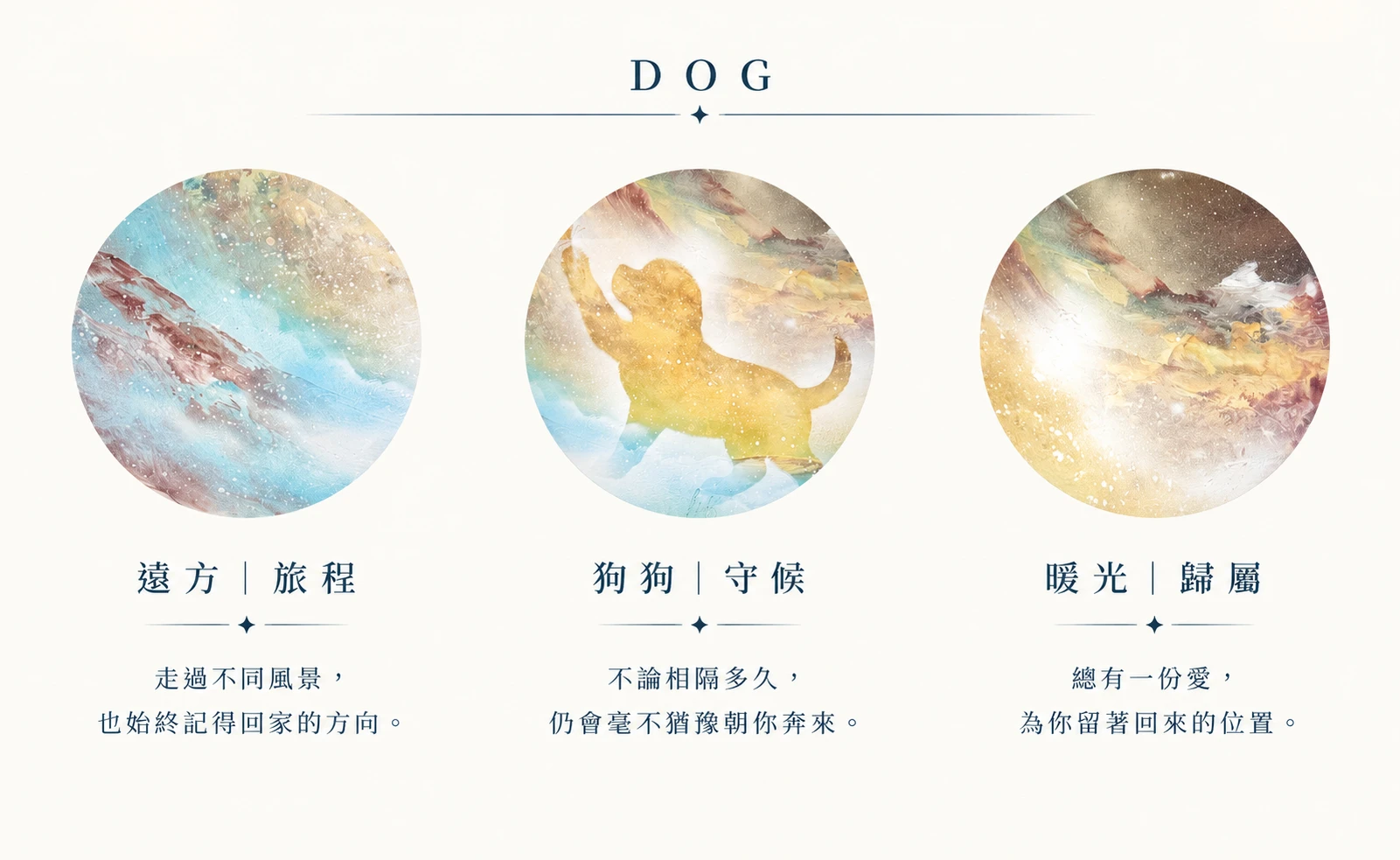 國際當代藝術家Derex戴永恩親手創作《守候狗狗》噴畫藝術禮盒創作理念介紹