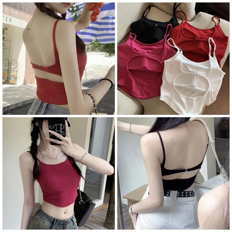 CU｜B74 鏤空美背辣妹性感BRA TOP