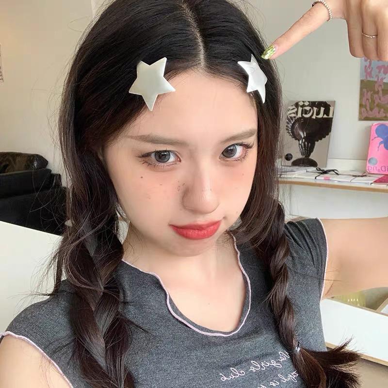 CU｜A41 金屬Y2K甜酷風元氣少女瀏海夾