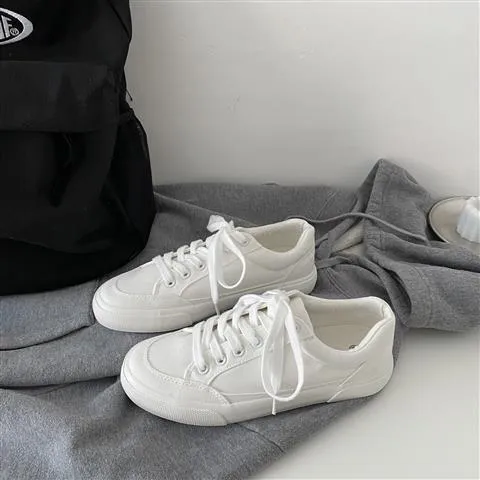 CU｜K09 CU🇰🇷現貨秒出🔥經典推薦！基本款低幫帆布鞋🖤穿搭必備小白鞋/休閒鞋