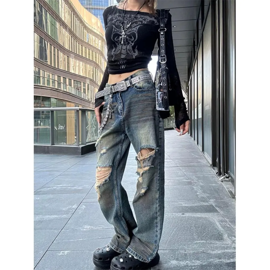 CU｜Q06 暗黑派系🖤微透性感十字架薄款透氣針織衫 長袖罩衫 防曬上衣 修身顯瘦 薄罩衫
