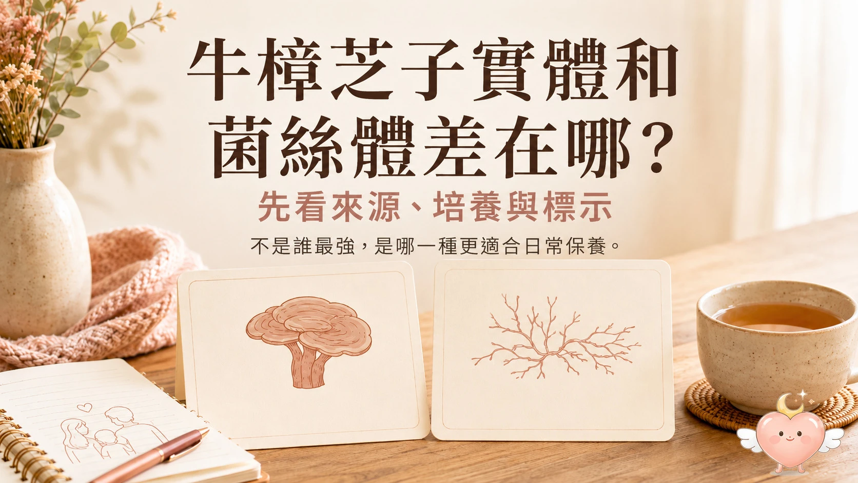 牛樟芝子實體和菌絲體差異與日常保養挑選方向