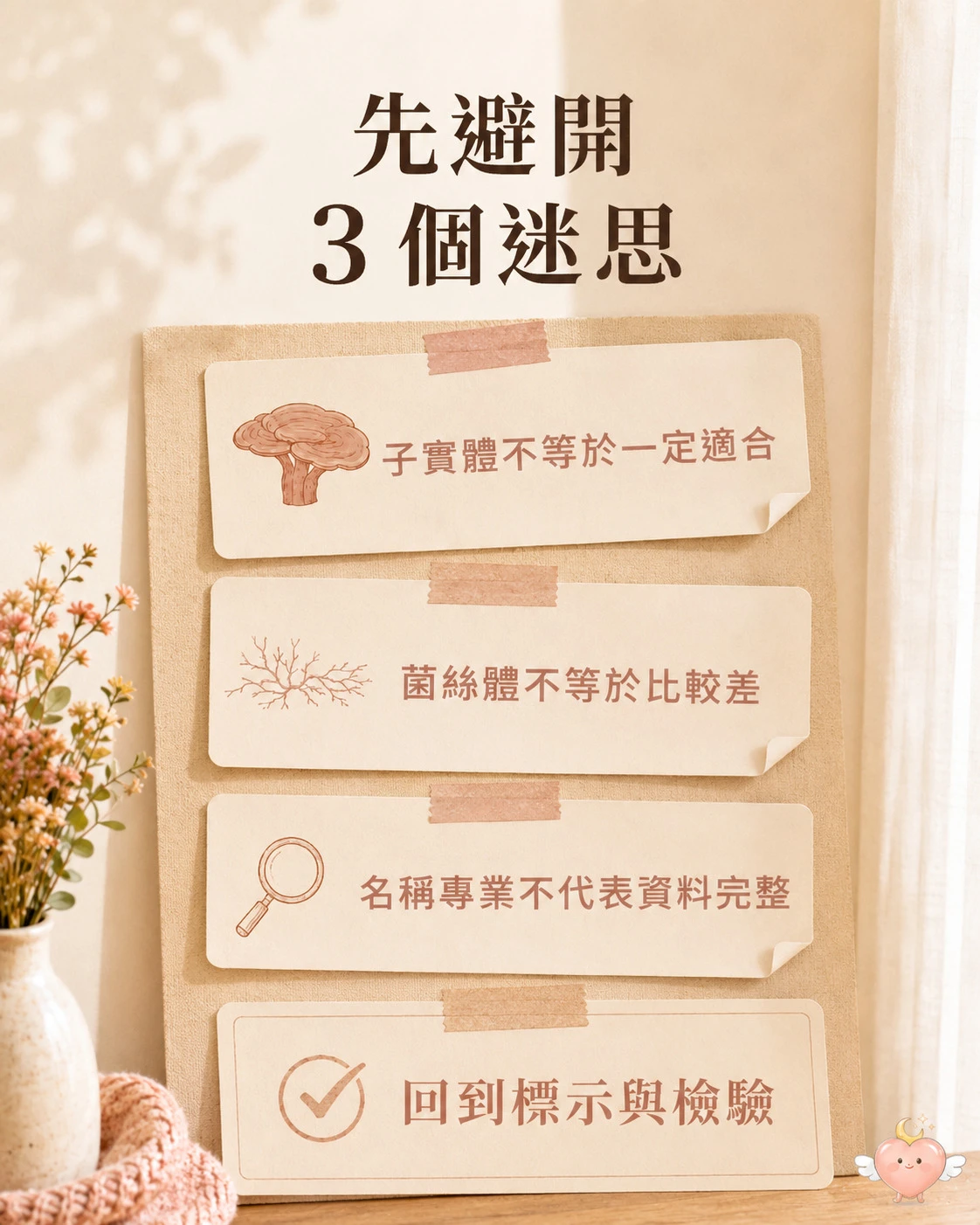 牛樟芝子實體與菌絲體常見迷思與標示檢查重點