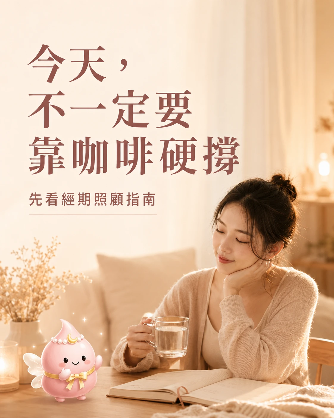 經期不只靠咖啡硬撐，從飲食睡眠與日常照顧開始
