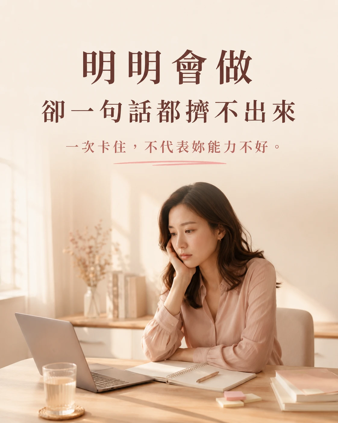 熟悉工作做到腦袋空白,盯著游標卻暫時無法輸出的情境