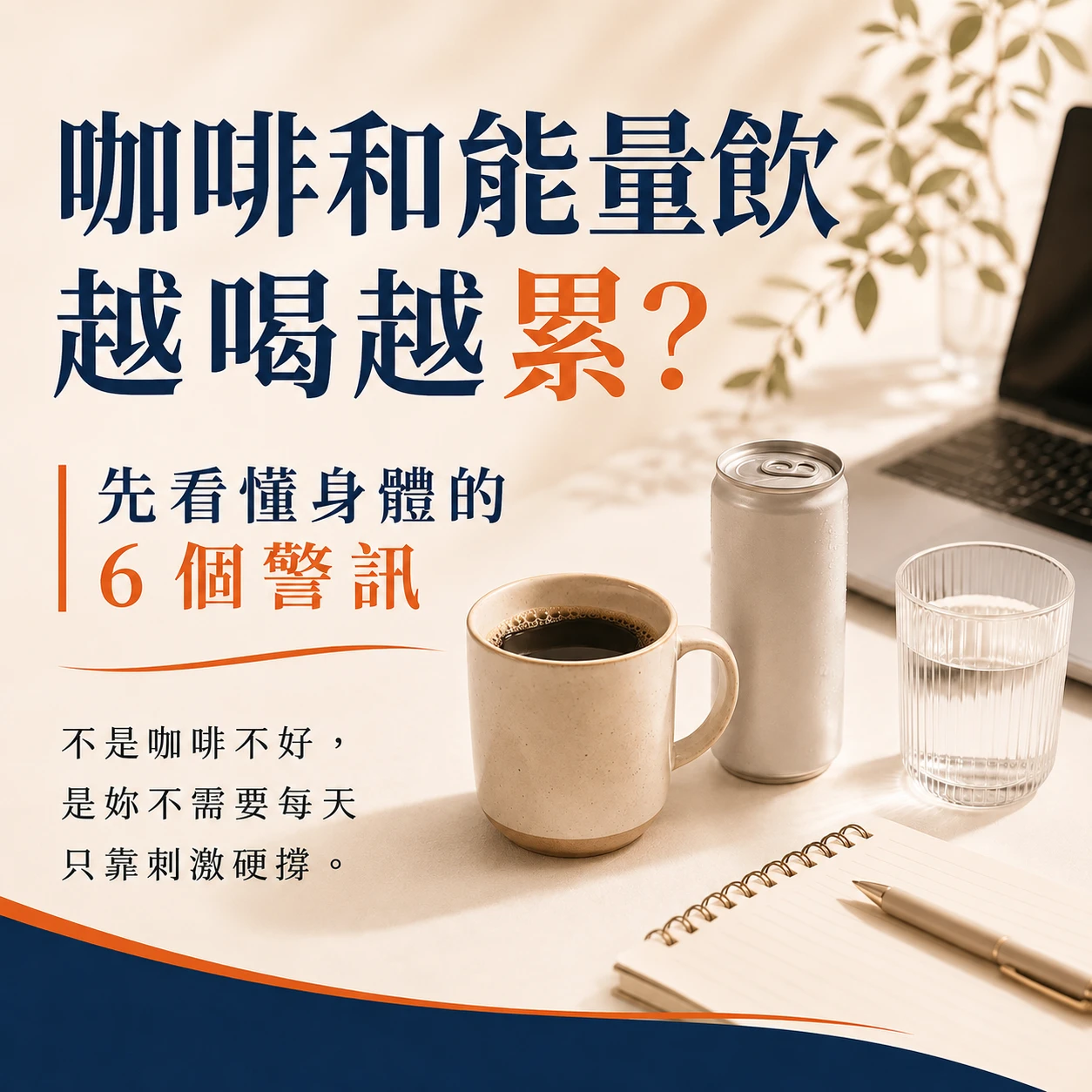 喝咖啡還是很累？腦袋卡卡的 6 個原因｜月美好